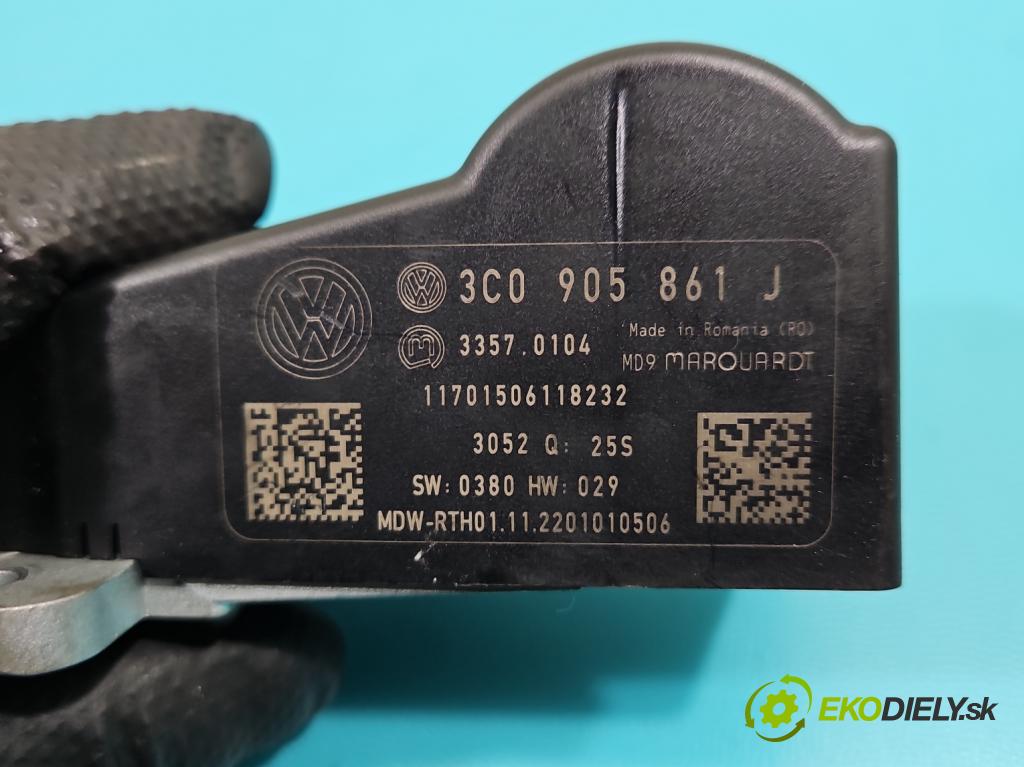Vw Passat CC 2008-2016 2.0 TDI 140 HP manual 103 kW 1999 cm3 4- Blokáda: řízení: 3C0905861J (Riadenie ostatné)