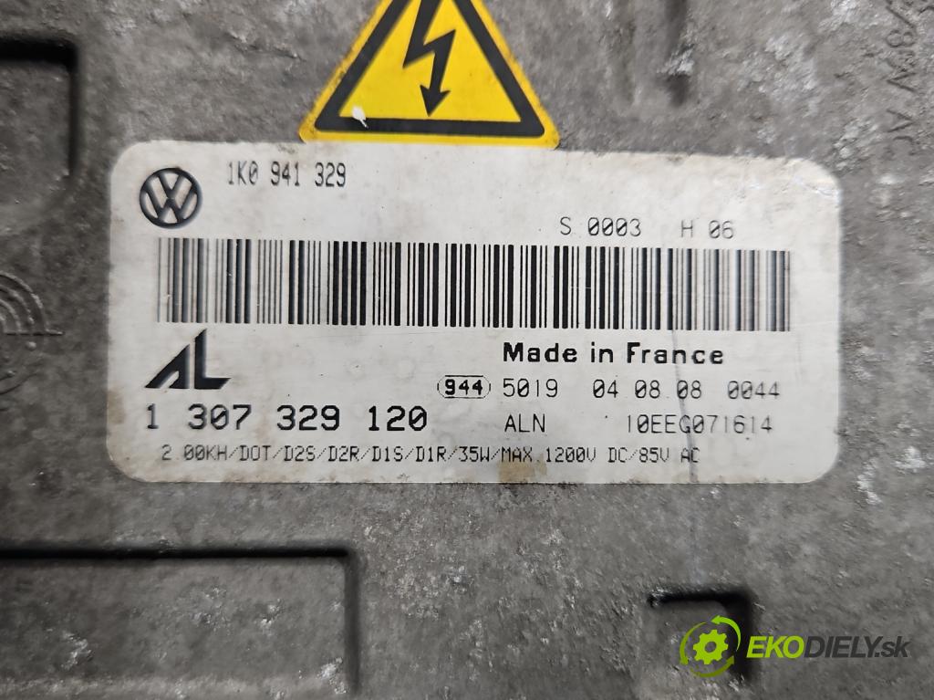 Vw Passat CC 2008-2016 2.0 TDI 140 HP manual 103 kW 1999 cm3 4- střídač: xenon 1307329120 (Riadiaca jednotka xenónu)