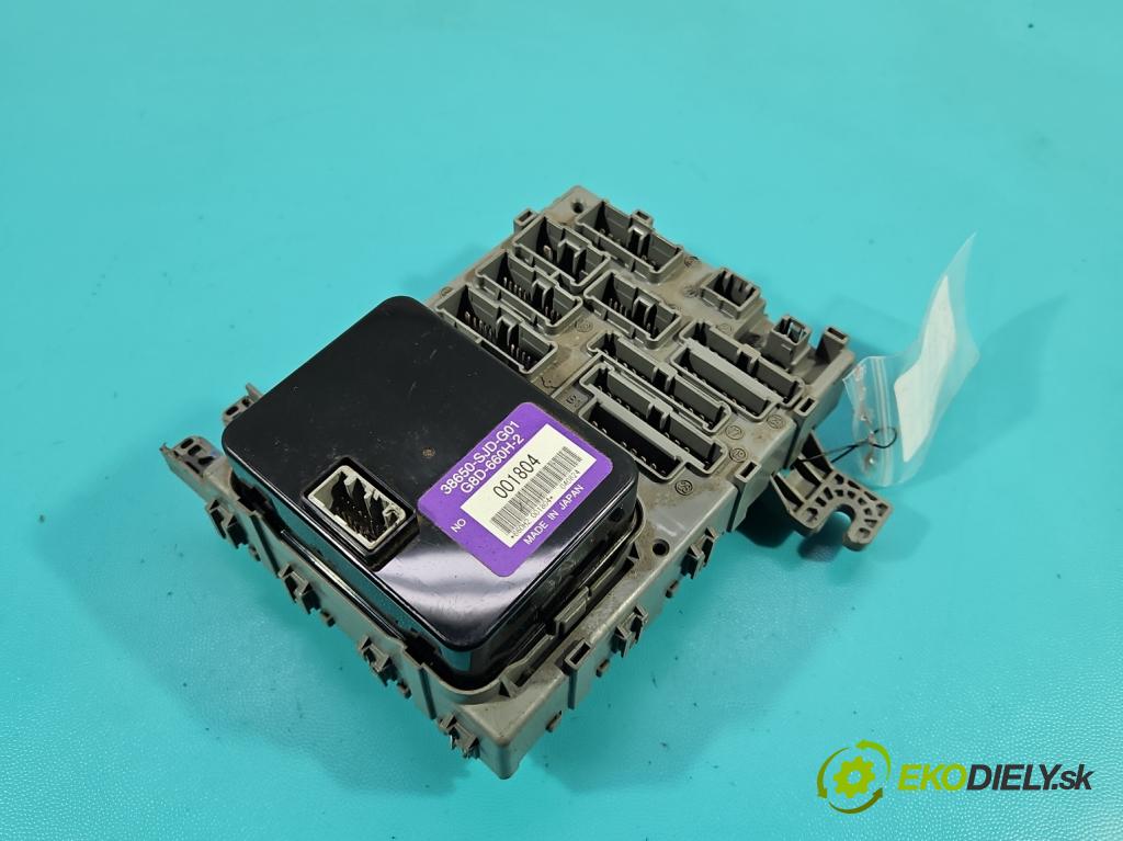 Honda Fr-v 1.7 16V 125 HP manual 92 kW 1668 cm3 5- skrinka poistka 38650-SJD-G01 (Poistková skrinka)