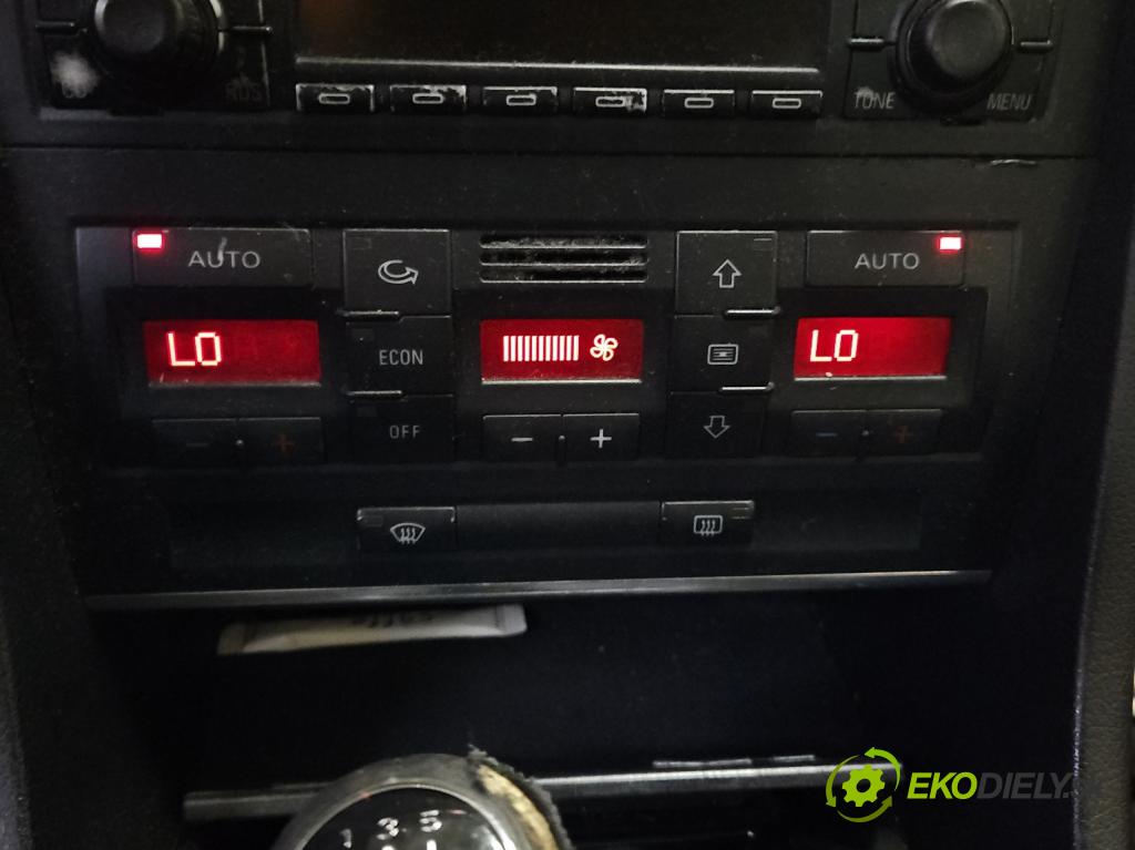 Audi A4 B7 2004-2008 1.8 T 20V 163 hp manual 120 kW 1781 cm3 5- palubní deska panel topení 8E0820043AJ