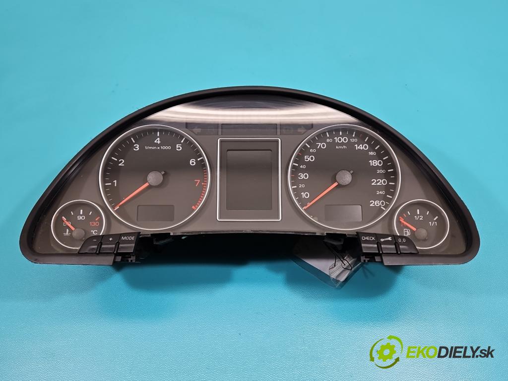 Audi A4 B7 2004-2008 1.8 T 20V 163 hp manual 120 kW 1781 cm3 5- Přístrojová deska 0263626056 (Přístrojová deska)