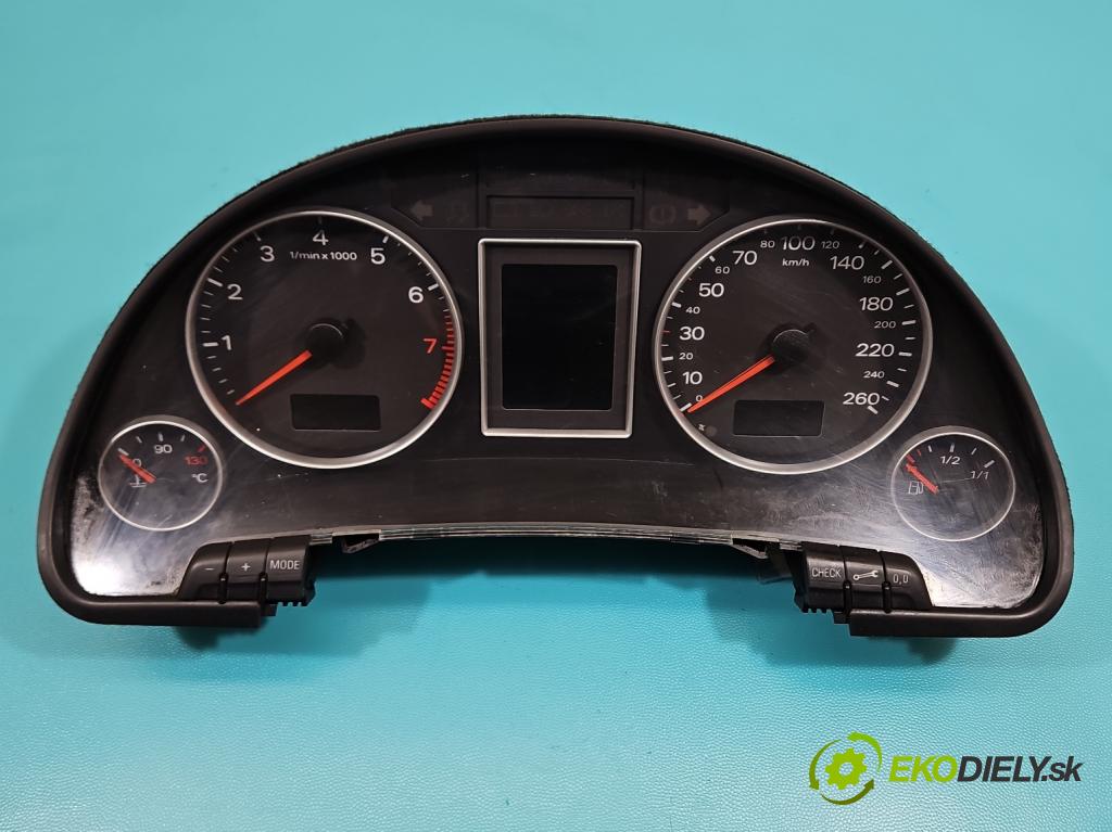 Audi A4 B7 2004-2008 1.8 T 20V 163 hp manual 120 kW 1781 cm3 5- Přístrojová deska 0263626056 (Přístrojová deska)