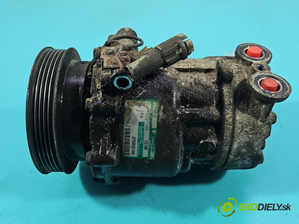 Rover 25 1.4 16V 102 hp manual 75 kW 1396 cm3 5- Kompresor: klíma JPB000100 (Kompresor klimatizace)