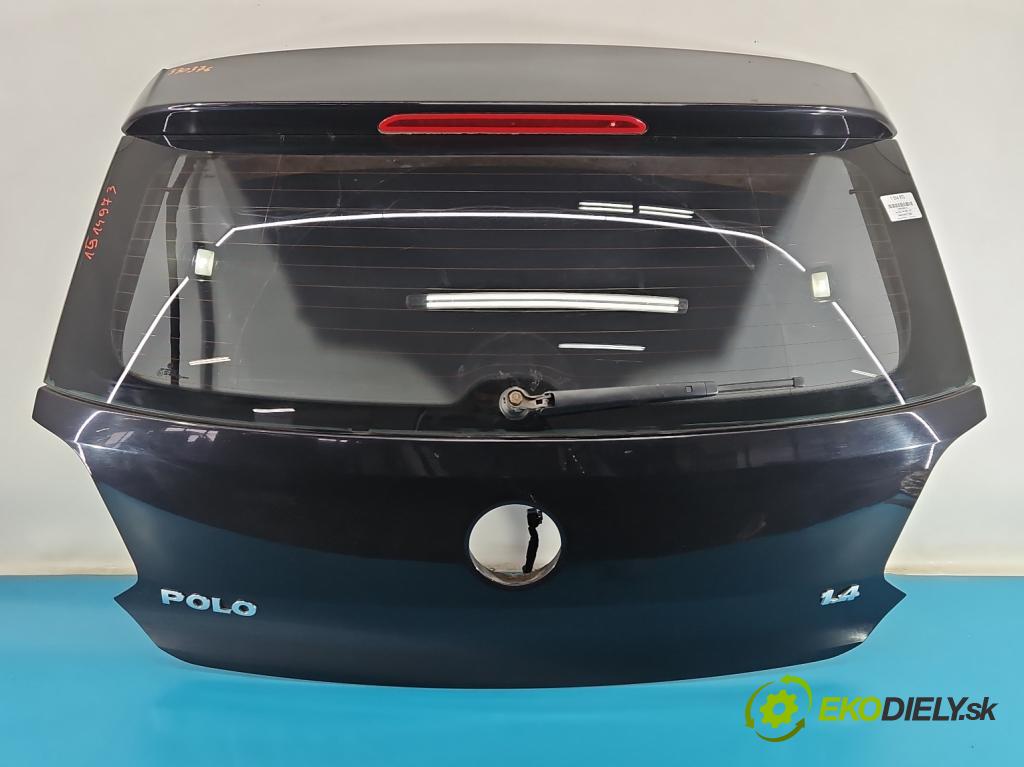Vw Polo V 6R 2009-2017 1.4 16V 86 hp manual 63 kW 1390 cm3 5- zadní kufrové dveře  (Zadní kapota (kufr))