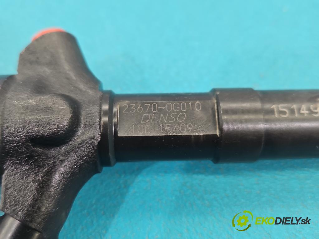 Toyota Avensis II T25 2003-2008 2.0 D4D 110 HP manual 81 kW 1995 cm3 5- vstrek 23670-0G010 (Vstrekovač paliva)
