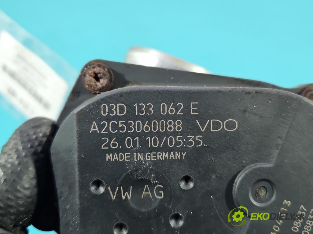 Vw Polo V 6R 2009-2017 1.2b 60 HP manual 44 kW 1198 cm3 5- klapka 03D133062E (Škrtiaca klapka)