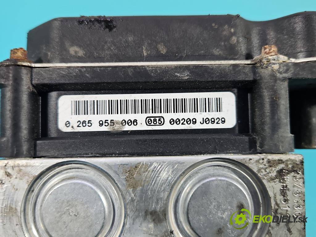 Vw Polo V 6R 2009-2017 1.2b 60 HP manual 44 kW 1198 cm3 5- čerpadlo abs 0265289003 (Pumpa ABS)