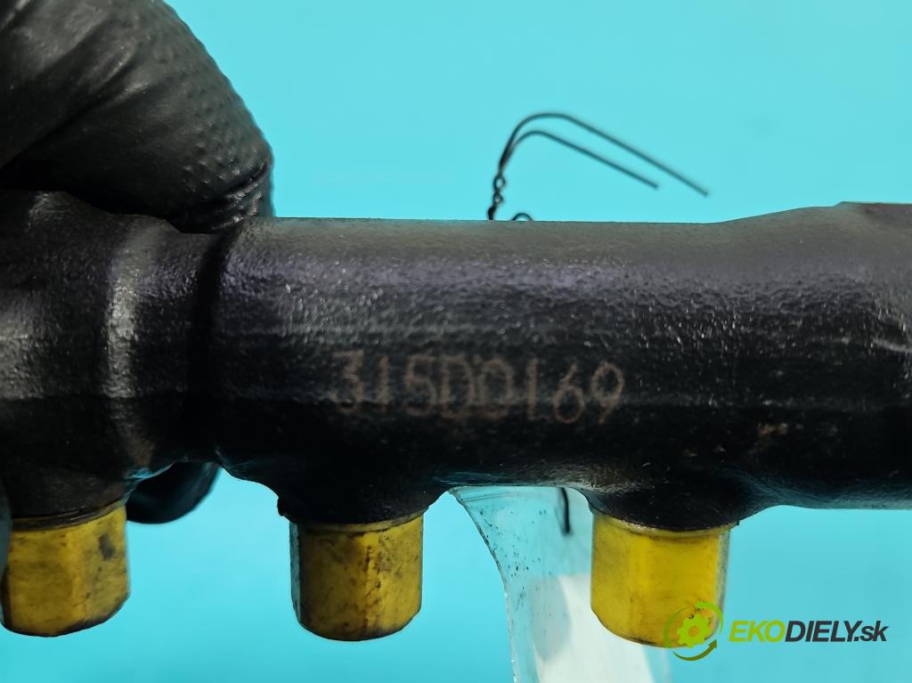 Toyota Avensis II T25 2003-2008 2.0 D4D 110 HP manual 81 kW 1995 cm3 5- lišta vstrekovacia 89458-60010 (Vstrekovacia lišta)