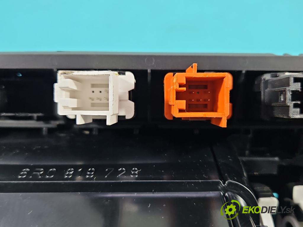 Vw Polo V 6R 2009-2017 1.2b 60 hp manual 44 kW 1198 cm3 5- Mřížka: topení medián: 6R0819728 (Mřížka topení)