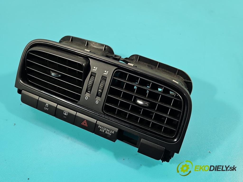 Vw Polo V 6R 2009-2017 1.2b 60 hp manual 44 kW 1198 cm3 5- Mřížka: topení medián: 6R0819728 (Mřížka topení)