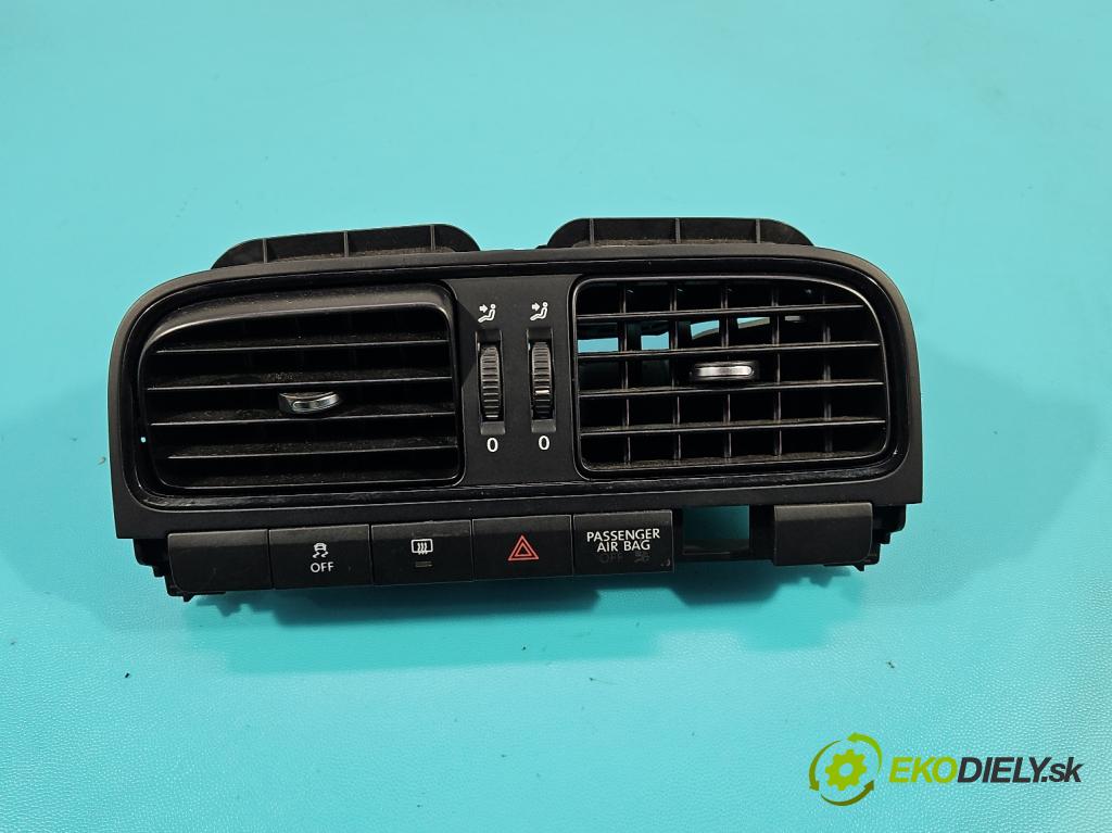 Vw Polo V 6R 2009-2017 1.2b 60 hp manual 44 kW 1198 cm3 5- Mřížka: topení medián: 6R0819728 (Mřížka topení)