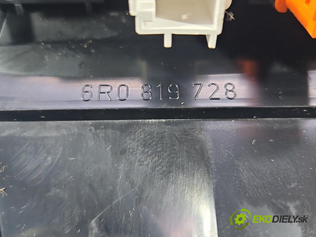 Vw Polo V 6R 2009-2017 1.2b 60 hp manual 44 kW 1198 cm3 5- Mřížka: topení medián: 6R0819728 (Mřížka topení)