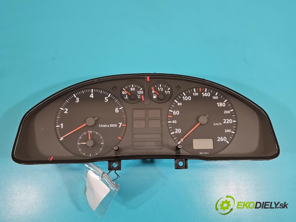 Audi A4 B5 1994-2001 1.8 20V 125 hp manual 92 kW 1781 cm3 4- Přístrojová deska 8D9919033C (Přístrojová deska)