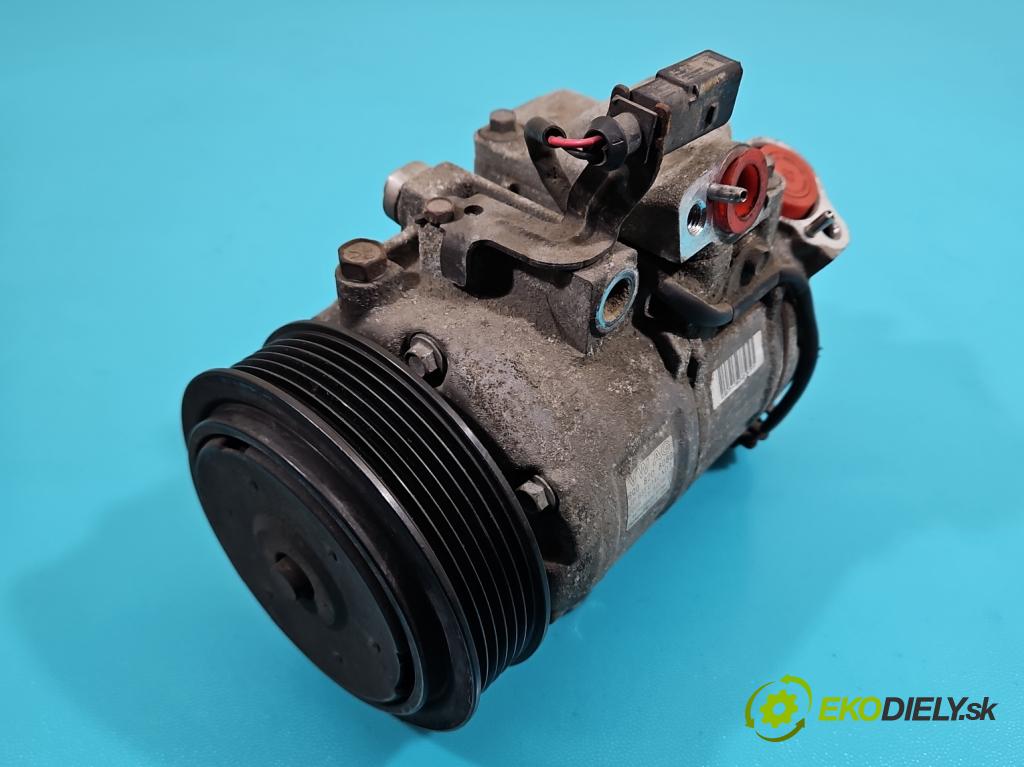 Vw Polo V 6R 2009-2017 1.2b 60 hp manual 44 kW 1198 cm3 5- Kompresor: klíma 6Q0820808G (Kompresor klimatizace)