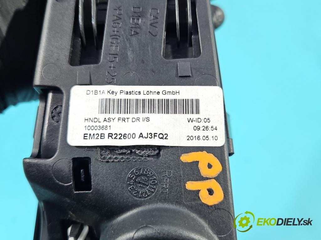 Ford S-max II 2015-2023 2.0 tdci 150 HP manual 110.3 kW 1997 cm3 5- rukoväť uvnitř: predné pravé EM2B-R22600-AJ