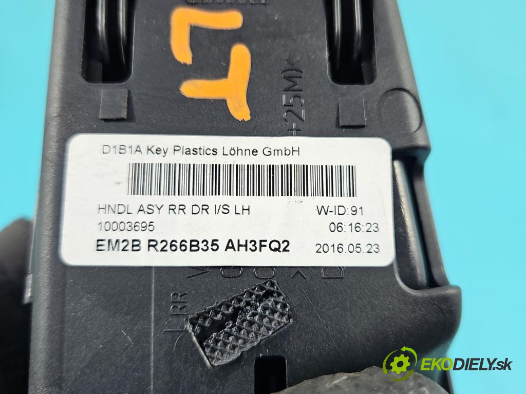 Ford S-max II 2015-2023 2.0 tdci 150 HP manual 110.3 kW 1997 cm3 5- rukoväť uvnitř: zadné ľavé EM2B-R266B35-AH