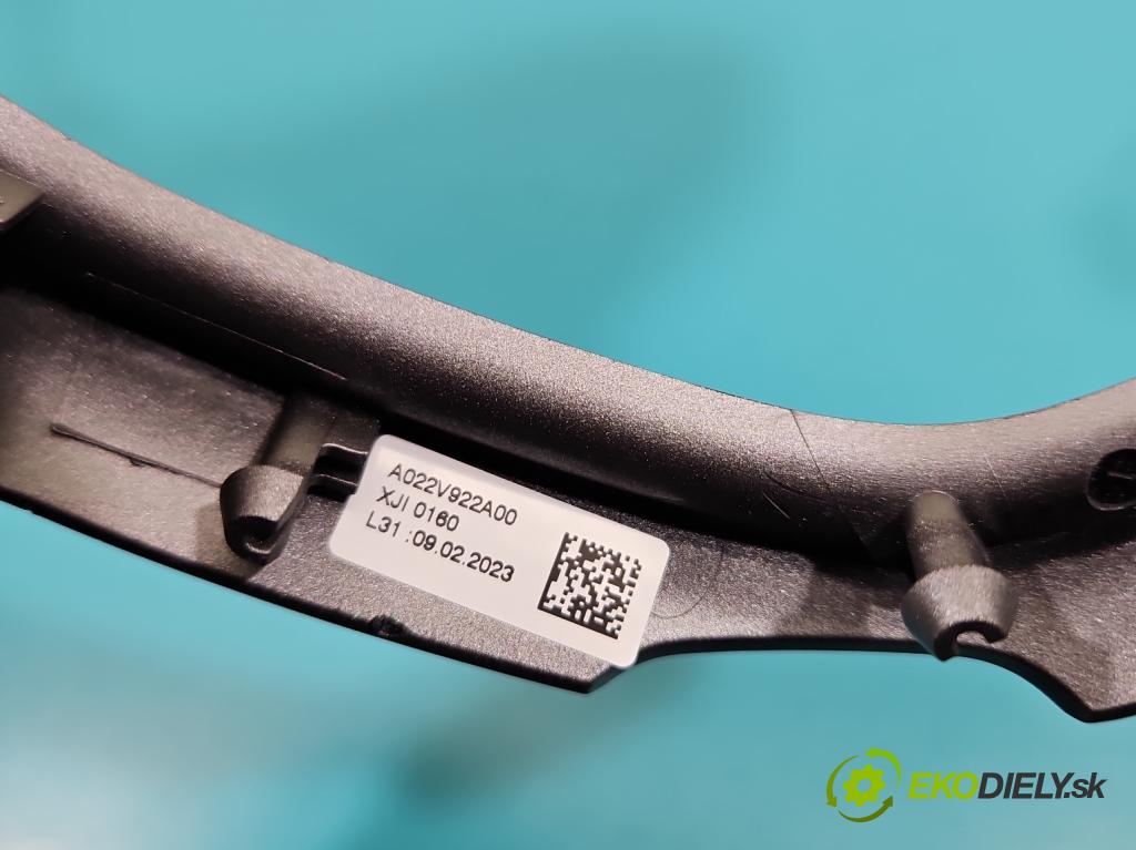 Dacia Sandero III 2020- 1.0 SCe: 91 KM manual 67 kW 999 cm3 5- prepínač multifunkční: řízení: 255508042R (Prepínacie páčky pod volantom)