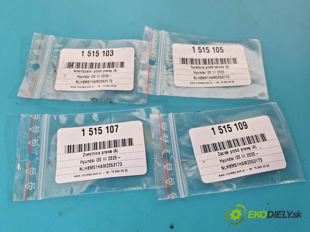 Hyundai i20 III 2020- 1.2 16V 84KM manual 61.8 kW 1197 cm3 5- náboj pravé  (Náboj kolesa)