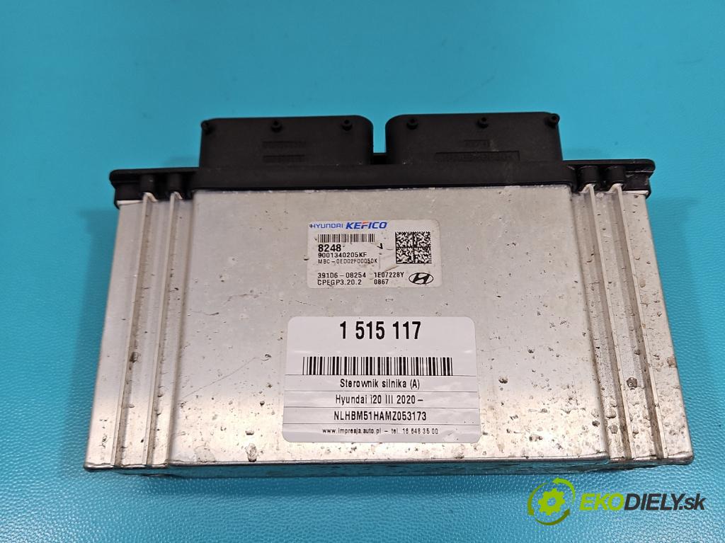 Hyundai i20 III 2020- 1.2 16V 84KM manual 61.8 kW 1197 cm3 5- riadiaca jednotka motora 39106-08254