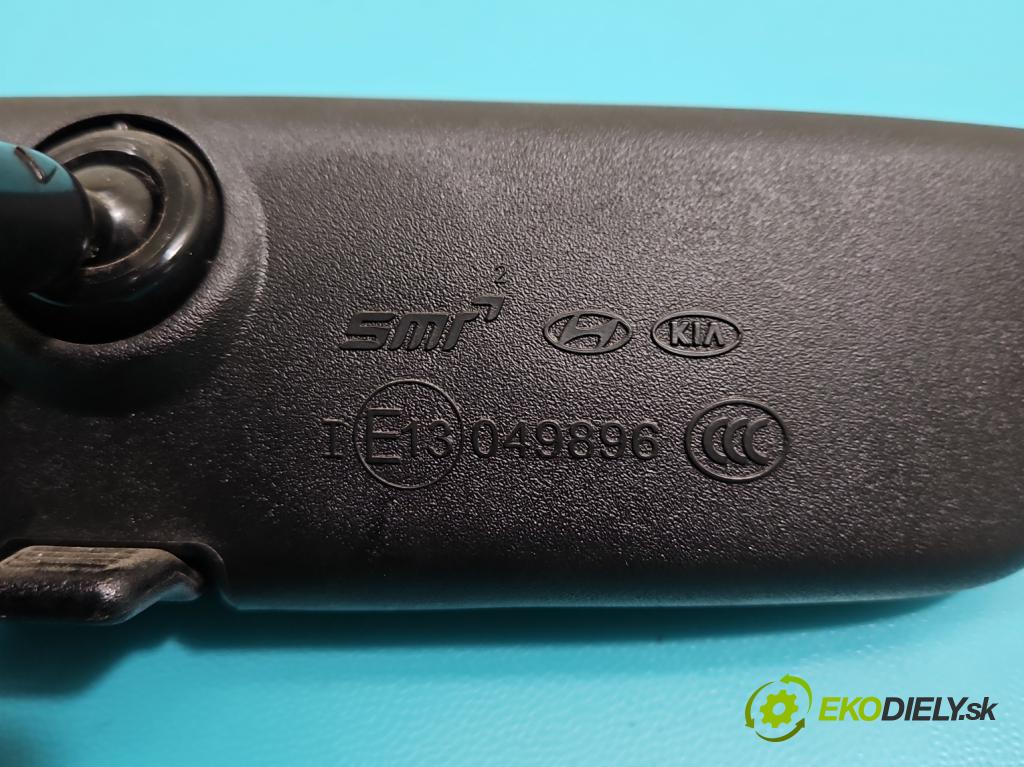 Hyundai i20 III 2020- 1.2 16V 84KM manual 61.8 kW 1197 cm3 5- zrkadlo uvnitř:  (Spätné zrkadlo vnútorné)