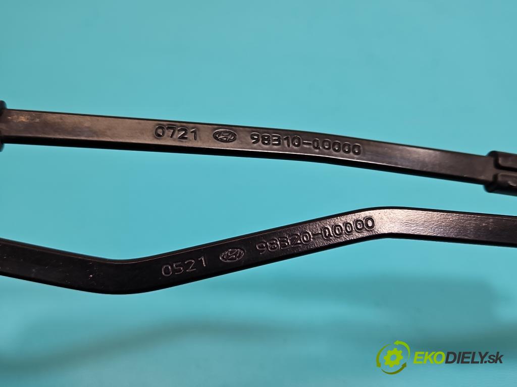 Hyundai i20 III 2020- 1.2 16V 84KM manual 61.8 kW 1197 cm3 5- rameno stieračov predné komplet 98310-Q0000