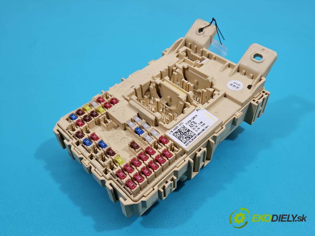 Hyundai i20 III 2020- 1.2 16V 84KM manual 61.8 kW 1197 cm3 5- skříňka pojistková 91950-Q0870 (Pojistková skříňka)