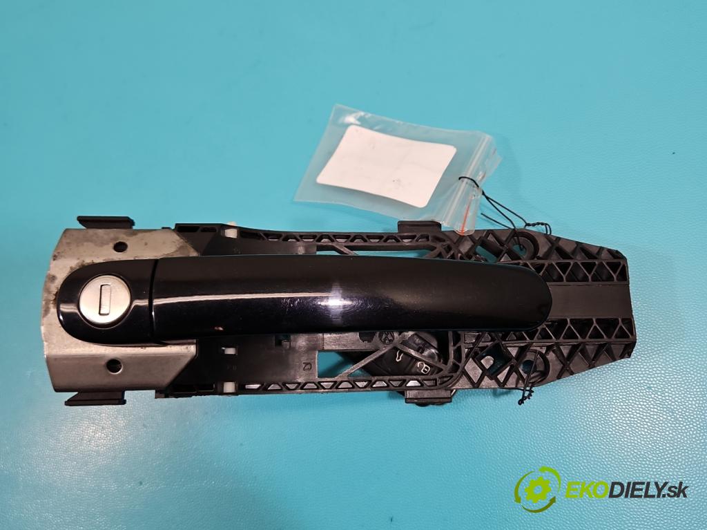 Vw Polo V 6R 2009-2017 1.4 16V 86 hp manual 63 kW 1390 cm3 5- klika přední levé 5N0837885H (Vnější přední levá klika dveří)