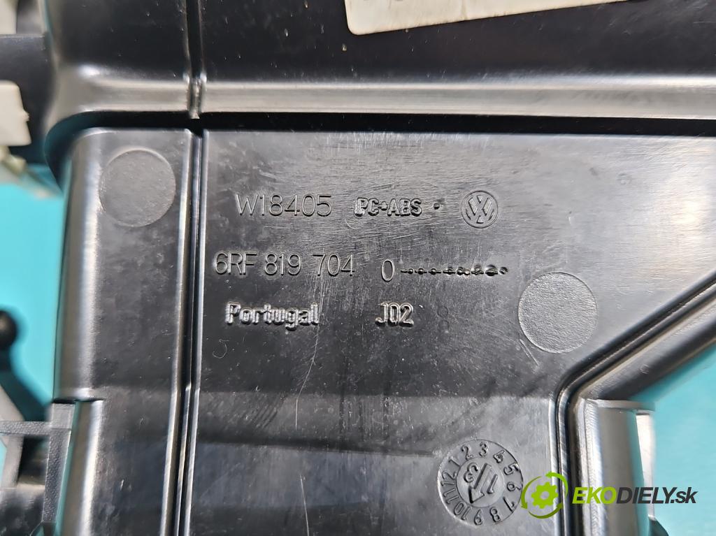Vw Polo V 6R 2009-2017 1.4 16V 86 HP manual 63 kW 1390 cm3 5- Mřížka: kúrenia ostatné 6RF819704