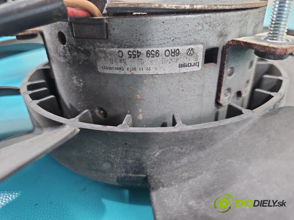 Vw Polo V 6R 2009-2017 1.4 16V 86 HP manual 63 kW 1390 cm3 5- Ventilátor chladiča 6R0959455C
