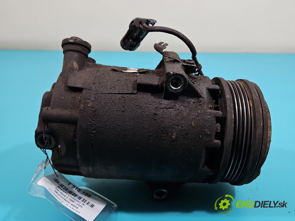 Opel Astra II 1998-2009 1.6 16V 101 hp manual 74 kW 1598 cm3 4- Kompresor: klíma 09174396 (Kompresor klimatizace)