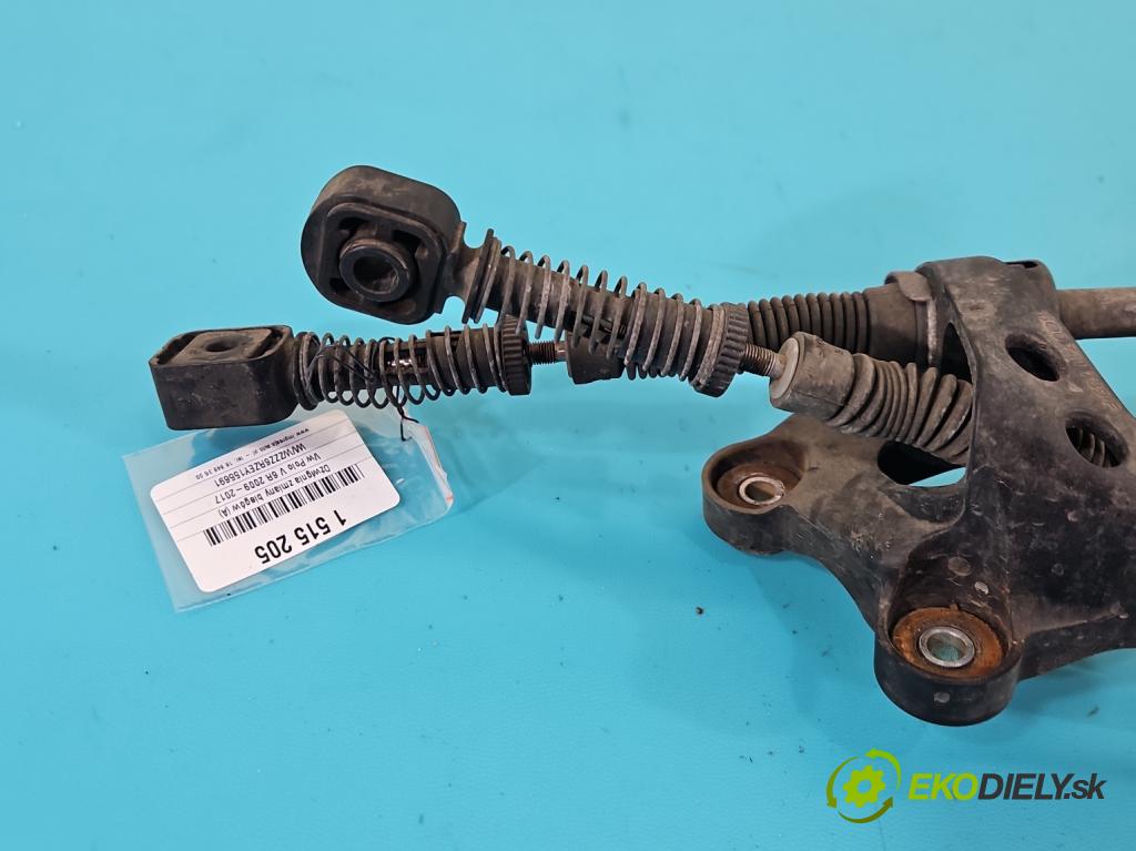 Vw Polo V 6R 2009-2017 1.4 16V 86 HP manual 63 kW 1390 cm3 5- Páka: Změny: stupeň,rýchlosť 6Q0711049CG (Rýchlostná páka (kulisa))