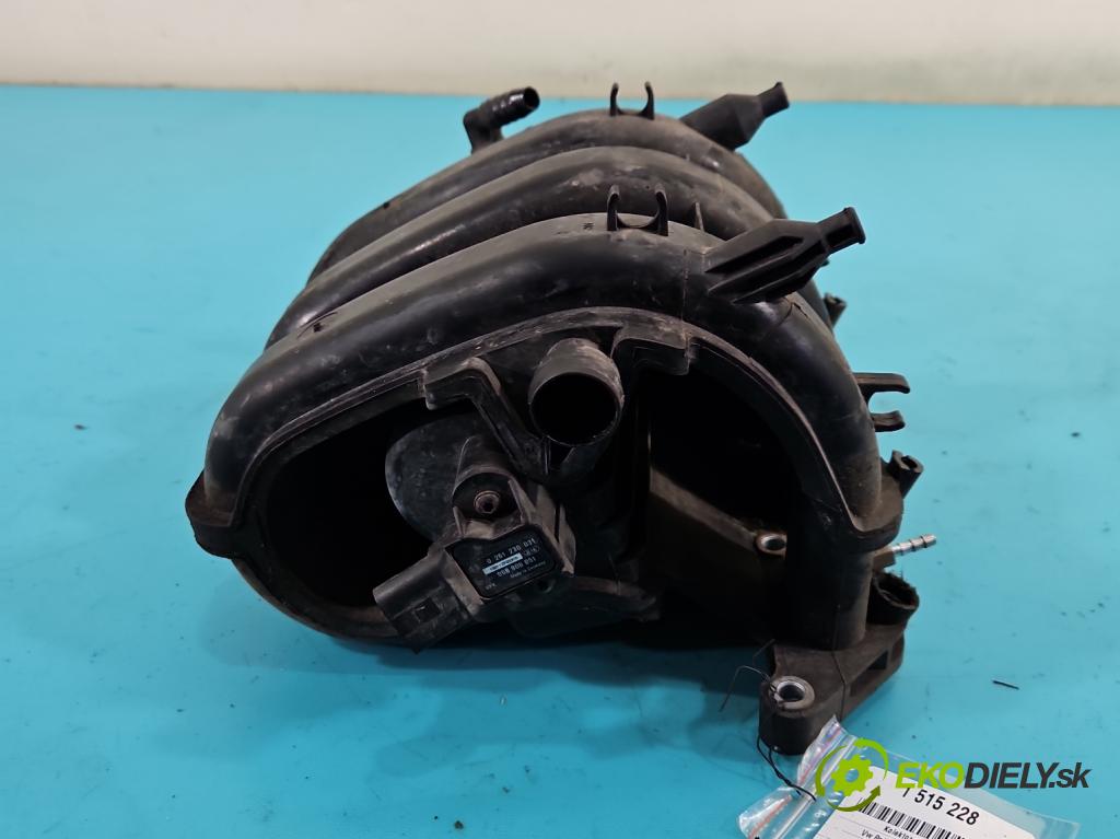 Vw Polo V 6R 2009-2017 1.2b 60 hp manual 44 kW 1198 cm3 5- potrubí sací 03E129711D (Sací potrubí)