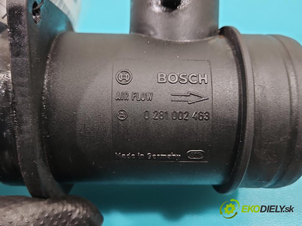 Vw LT II 1996-2006 2.5 TDI 109 HP manual 80 kW 2461 cm3 5- průtokoměr: 0281002463 (Váha vzduchu)