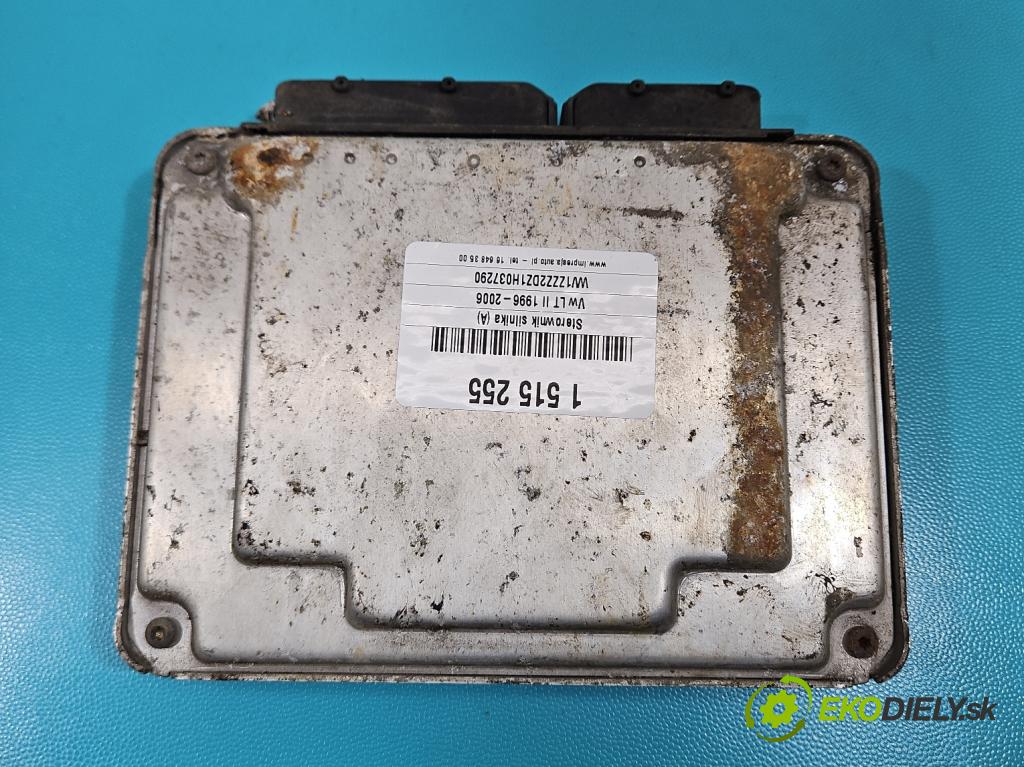 Vw LT II 1996-2006 2.5 TDI 109 HP manual 80 kW 2461 cm3 5- riadiaca jednotka motora 074906018H
