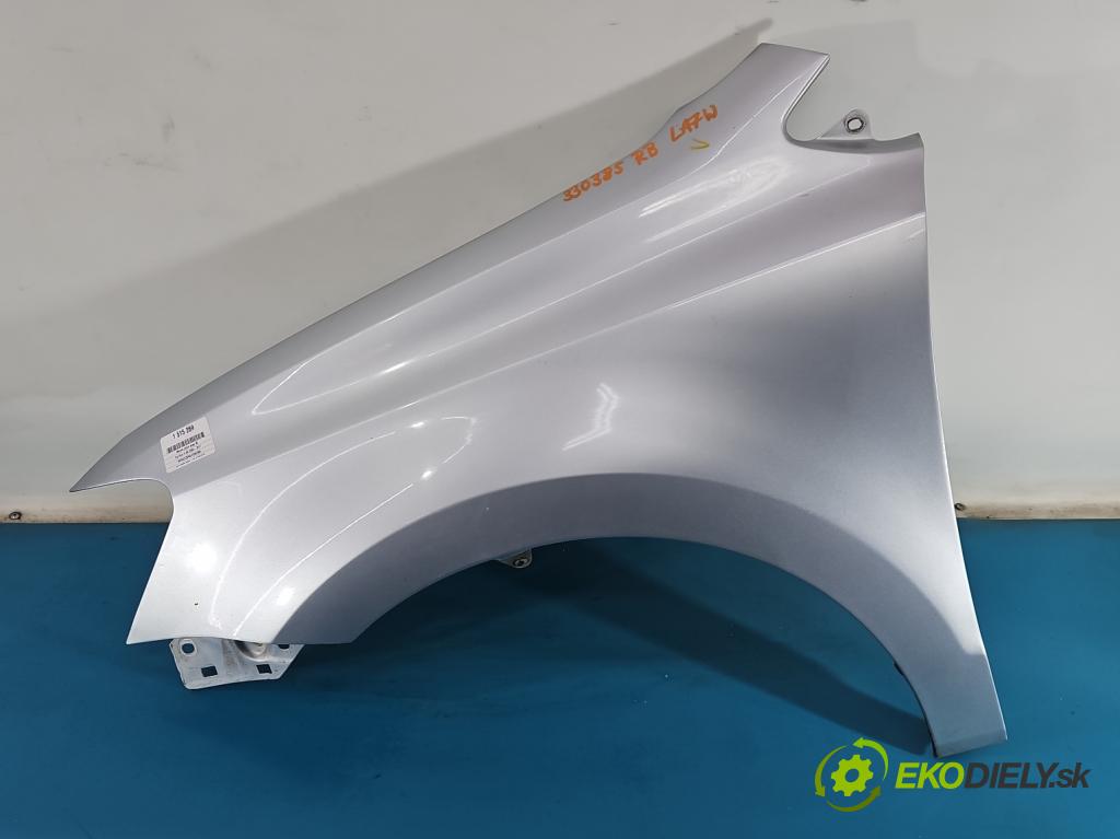 Vw Polo V 6R 2009-2017 1.2b 60 HP manual 44 kW 1198 cm3 5- blatník predné ľavý  (Blatník predný ľavý)