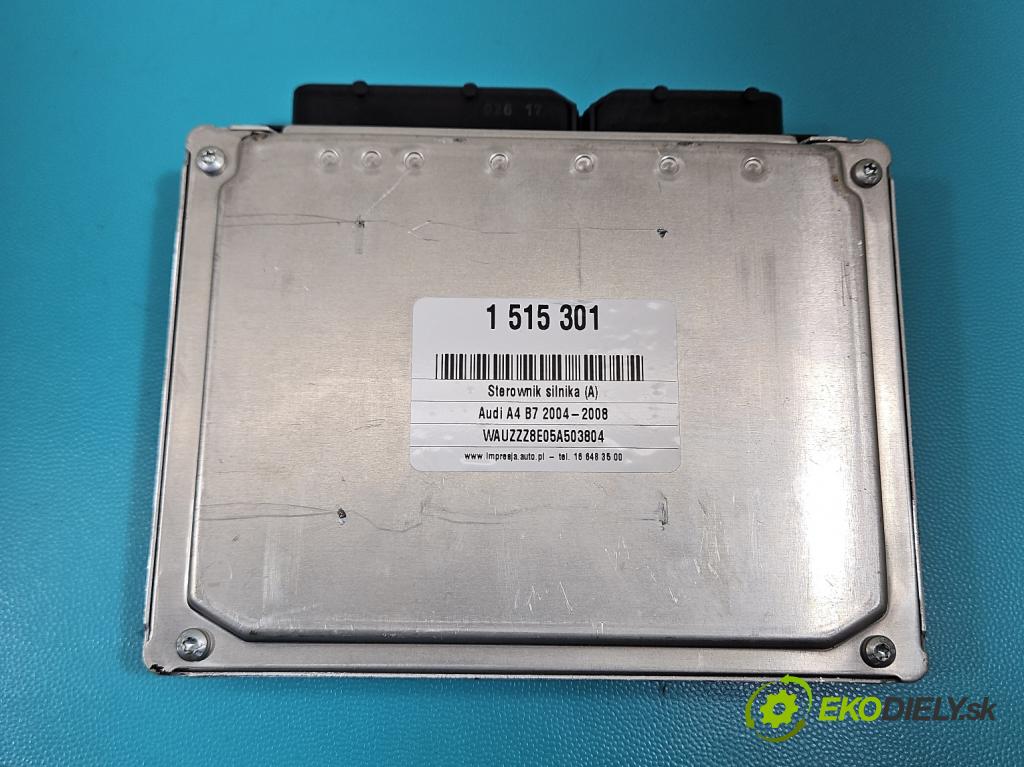 Audi A4 B7 2004-2008 1.8 T 20V 163 HP manual 120 kW 1781 cm3 5- riadiaca jednotka motora 8E0909518AQ