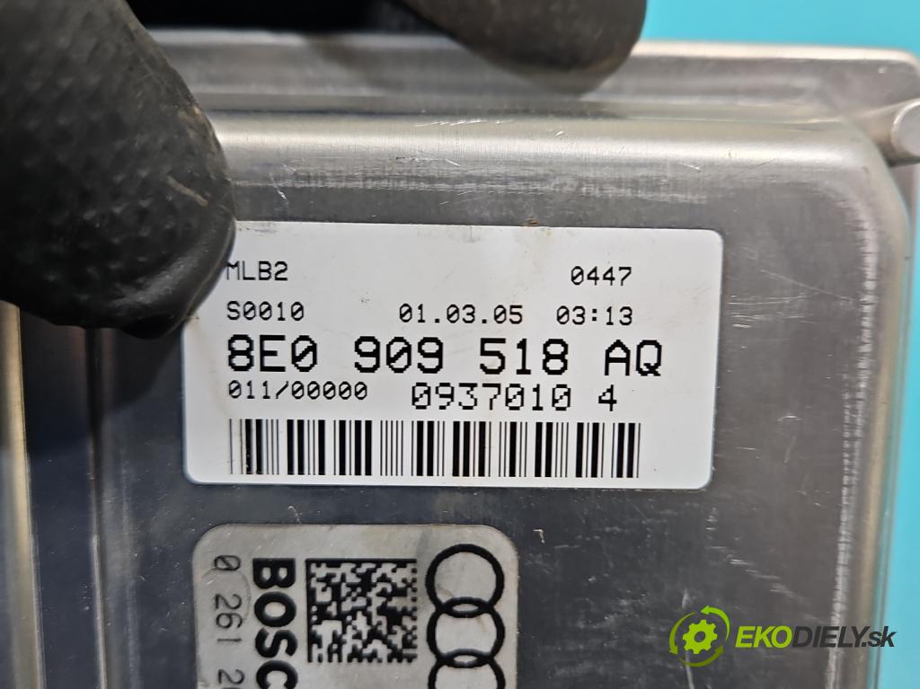 Audi A4 B7 2004-2008 1.8 T 20V 163 HP manual 120 kW 1781 cm3 5- riadiaca jednotka motora 8E0909518AQ