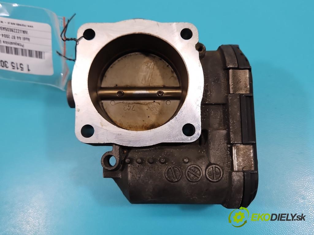 Audi A4 B7 2004-2008 1.8 T 20V 163 HP manual 120 kW 1781 cm3 5- klapka 06B133062M (Škrtiaca klapka)