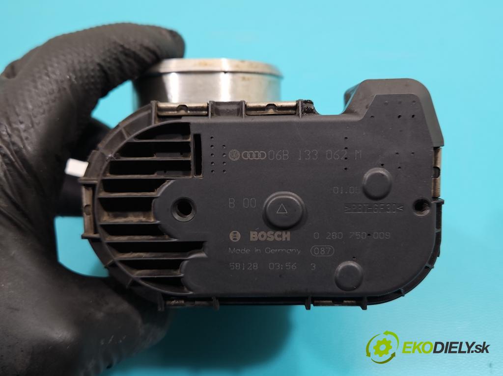 Audi A4 B7 2004-2008 1.8 T 20V 163 HP manual 120 kW 1781 cm3 5- klapka 06B133062M (Škrtiaca klapka)