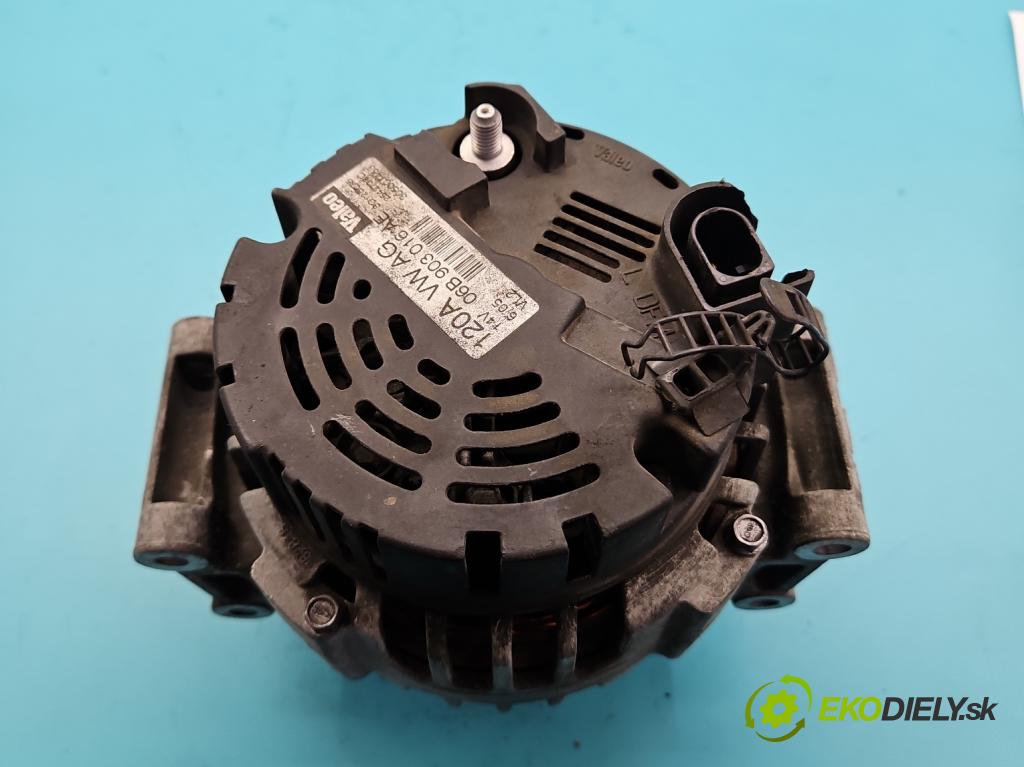 Audi A4 B7 2004-2008 1.8 T 20V 163 HP manual 120 kW 1781 cm3 5- Alternator 06B903016AE (Alternátor)