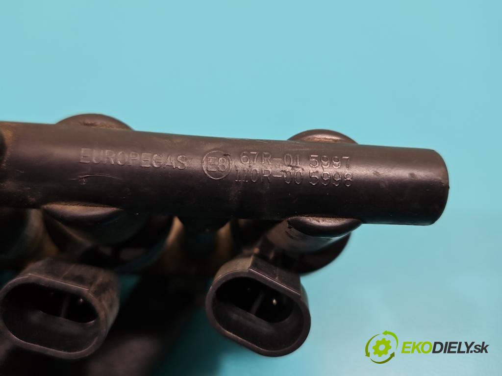 Audi A4 B7 2004-2008 1.8 T 20V 163 HP manual 120 kW 1781 cm3 5- vstrek LPG HANA CZERWONE