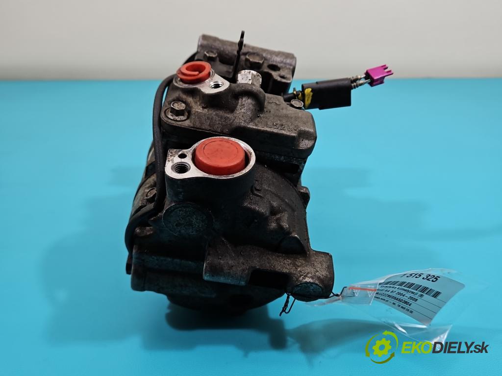 Audi A4 B7 2004-2008 1.8 T 20V 163 hp manual 120 kW 1781 cm3 5- Kompresor: klíma 8E0260805BF (Kompresor klimatizace)