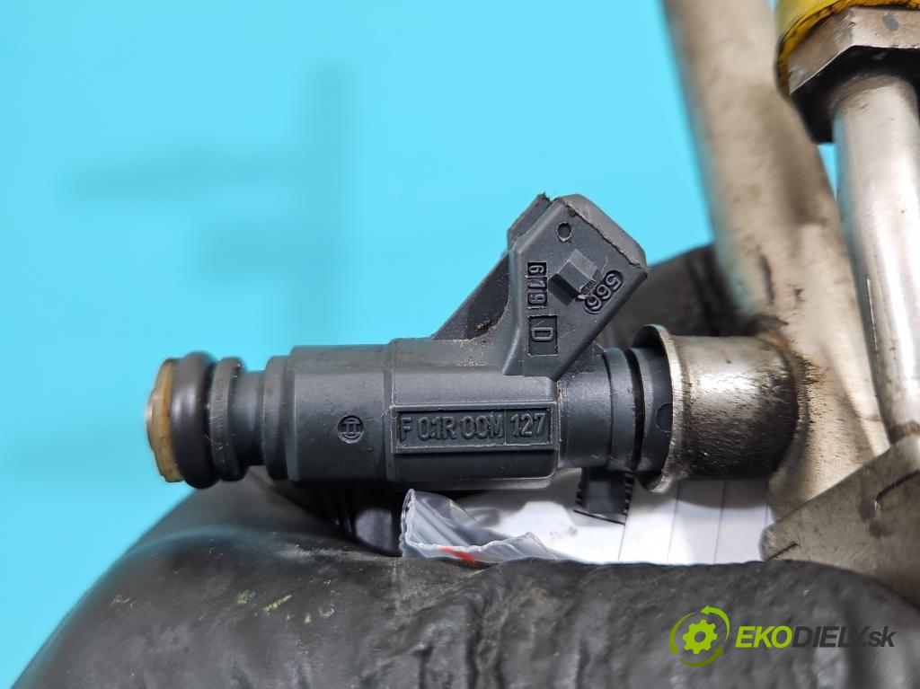 Audi A4 B7 2004-2008 1.8 T 20V 163 hp manual 120 kW 1781 cm3 5- vstřikovač F01R00M127 (Vstřikovač paliva)