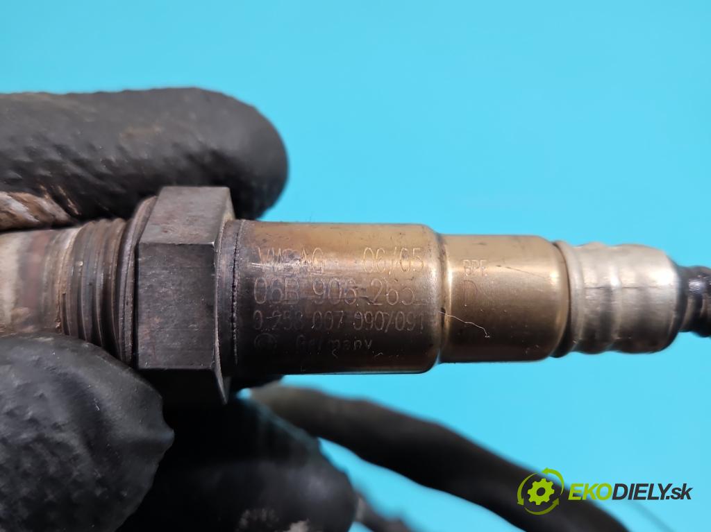 Audi A4 B7 2004-2008 1.8 T 20V 163 hp manual 120 kW 1781 cm3 5- Sonda lambda 0258007090/091 (Lambda sonda)