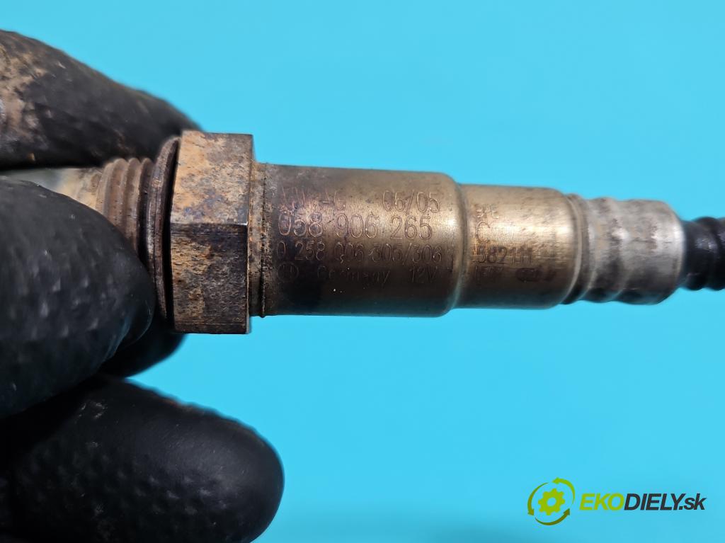 Audi A4 B7 2004-2008 1.8 T 20V 163 HP manual 120 kW 1781 cm3 5- Sonda lambda 0258006305/306 (Lambda sonda)