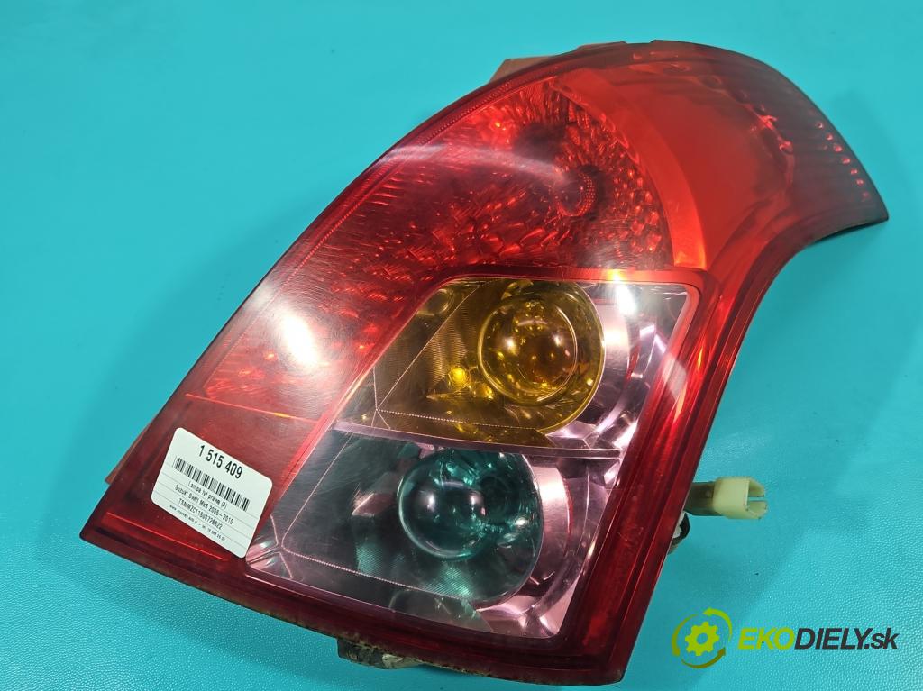 Suzuki Swift Mk6 2005-2010 1.3 16V 92 hp manual 68 kW 1328 cm3 5- světlo zadní pravé  (Klika dveří ostatní)