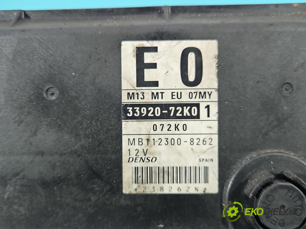 Suzuki Swift Mk6 2005-2010 1.3 16V 92 HP manual 68 kW 1328 cm3 5- riadiaca jednotka motora 33920-72K01