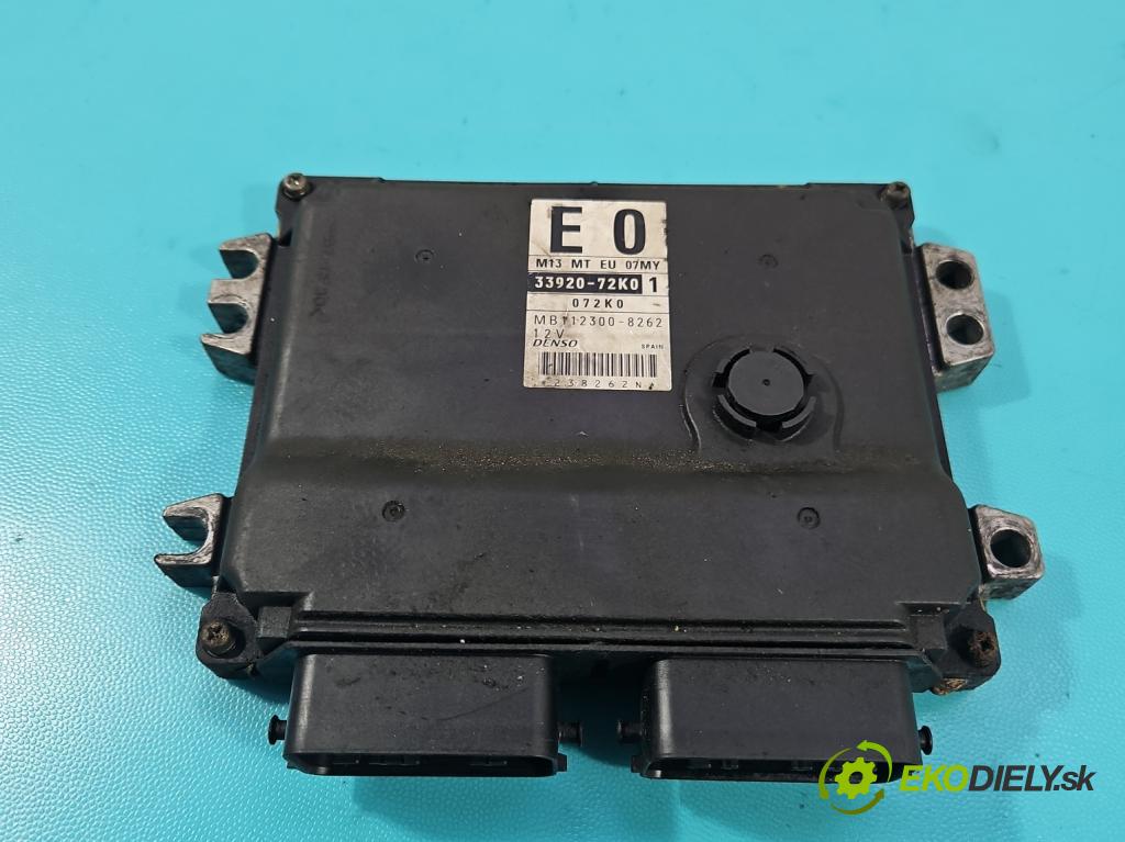Suzuki Swift Mk6 2005-2010 1.3 16V 92 HP manual 68 kW 1328 cm3 5- riadiaca jednotka motora 33920-72K01