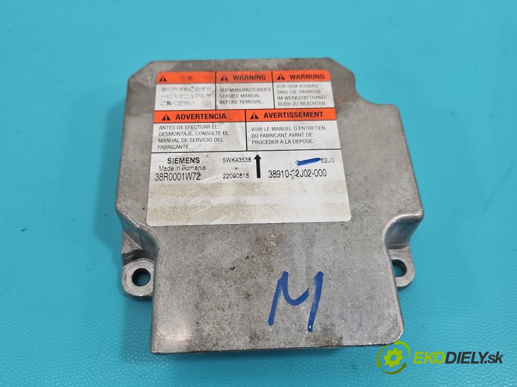 Suzuki Swift Mk6 2005-2010 1.3 16V 92 HP manual 68 kW 1328 cm3 5- airbag vzduchové soubor: