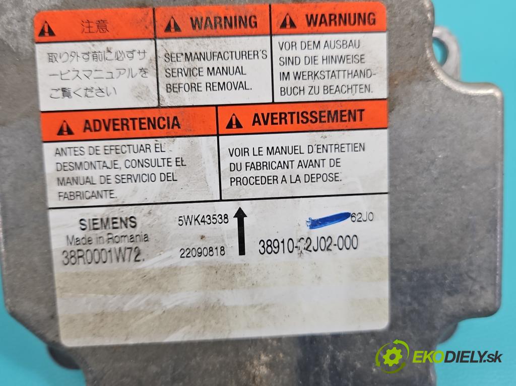 Suzuki Swift Mk6 2005-2010 1.3 16V 92 HP manual 68 kW 1328 cm3 5- airbag vzduchové soubor: